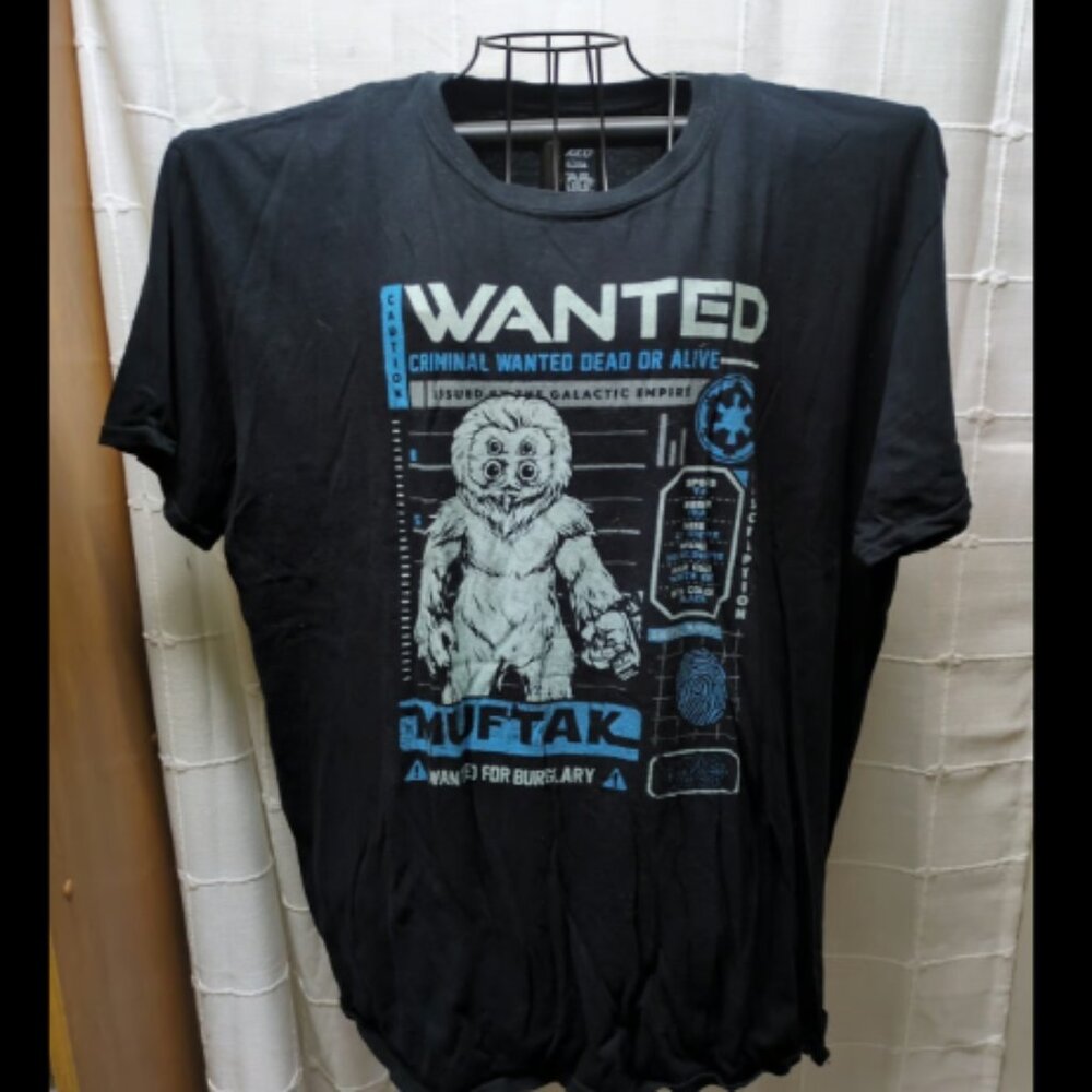 Funko Pop Mens Star Wars Muftak Wanted Shirt 3XL